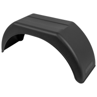 Garde-boue de remorque 14-15" DOMAR D20125 passage de roue plat 680/220 mm
