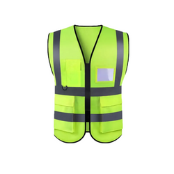 Gilet réfléchissant jaune HERMON XXL avec poches