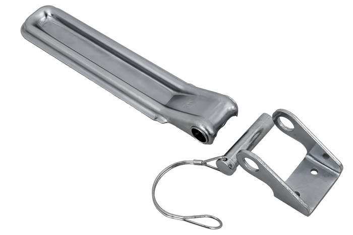 Charnière latérale avec poignée WINTERHOFF BSCH 10-17-270+BSCHG 10-17-C montage latéral remorque complet