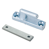 Support de charnière latérale avec rondelle WINTERHOFF BSCHG 40-A + BSCHG 40-A montage latéral de remorque