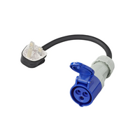 Adaptateur avec prise CEE et prise britannique UK ProPlus 373522DE, câble de 40 cm, 16 A, 230 V 
