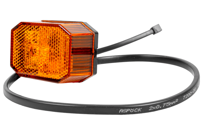 Feu de gabqrit LED universel orange ASPÖCK FLEXIPOINT