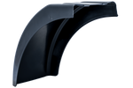 Demi-garde-boue pour remorque DOMAR DR1012202 passage de roue 384/200mm gauche