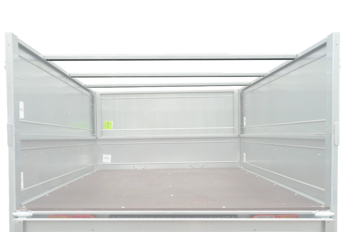 Cadre, barres plat H-0 pour bâche de remorque UNITRAILER GARDEN 265 KIPP