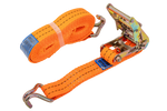 Courroie de transport orange UNITRAIER 6 m/35 mm/2 t avec tendeur