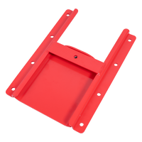 Goulotte à grains rouge UNITRAIER pour remorques agricoles 250x355mm