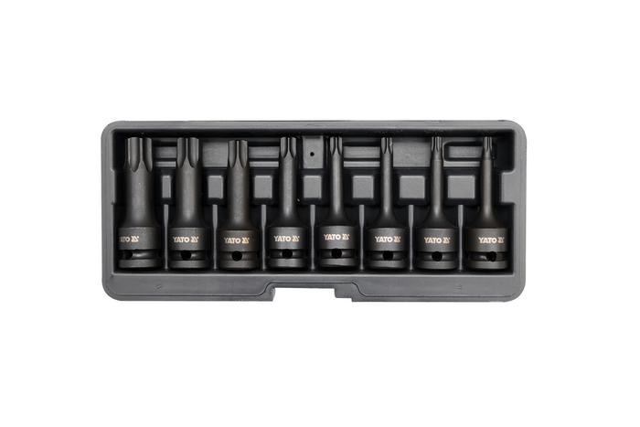 Clés à chocs Torx YATO YT-1065 1/2" 8 pièces.