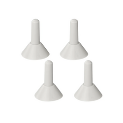 Ensemble de quatre capuchons anti-pluie pour arceaux de tente ProPlus 366475S