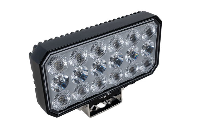 Lampe de travail, réflecteur rectangulaire LED LAYTZ LY7304, 66 LED, 5800 lm