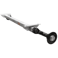 Essieu non freiné KNOTT VG7-L pour remorque 750 kg 1200 mm 1650 mm 4x100