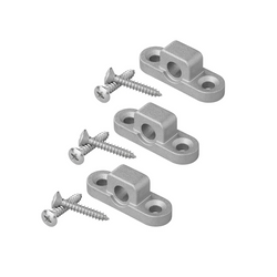 Ensemble de trois œillets métalliques horizontaux pour les supports de fixation du cadre de store ProPlus