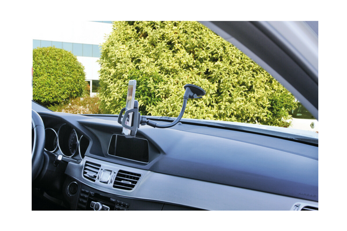 Support de téléphone LAMPA TECNO ARM 2 avec fixation par ventouse