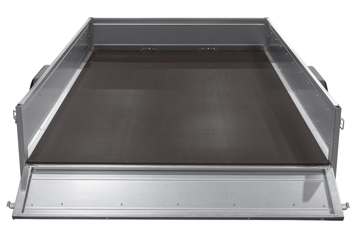 Remorque à un essieu sur ressorts 264x150 UNITRAILER GARDEN 265/R KIPP