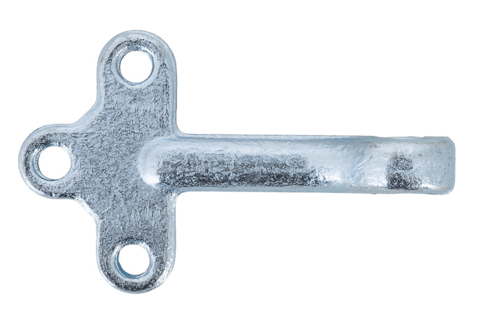 Support d'attelage latéral WINTERHOFF WVG 10-A pour attelage latéral de remorque