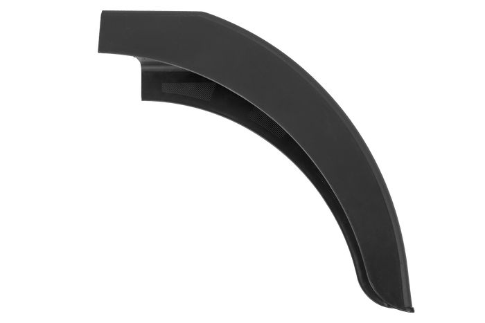 Demi-garde-boue droit pour remorque DOMAR DR1014002, passage de roue 400/240 mm
