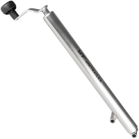 Leveur à manivelle UNITRAILER pour le basculement et le déchargement d'une remorque porte-voitures de 1000 kg (500-865 mm)