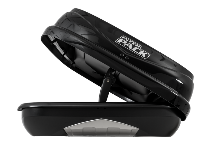 Coffre de toit Inter Pack Zenith 8.6, noir métallisé