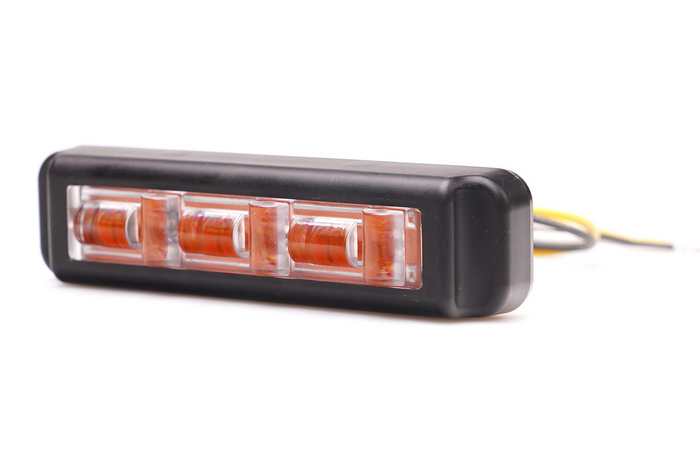 Lampe d'avertissement WAŚ 2466 W285 LED clignotante orange MAÎTRE/ESCLAVE