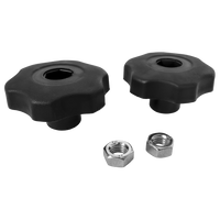 Boutons en plastique à filetage M8 (2 pièces) Peruzzo Arezzo - 9150