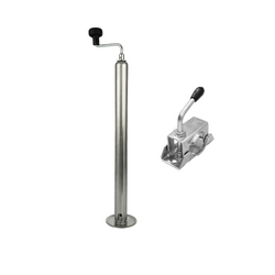 Support de manivelle extensible avec collier WINTERHOFF ST48-120+KLE48 150 kg 48 mm 600-820 mm