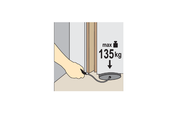 Coussin de montage YATO YT-67380, capacité de charge 135 kg