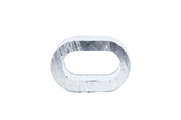 Manchon à sertir aluminium pour câble DROMET ZLA.4,  de 4 mm
