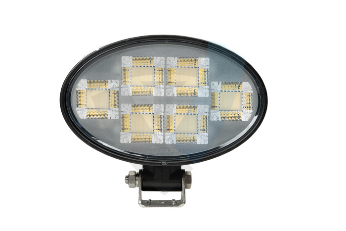 Lampe de travail, réflecteur oval LED TT TECHNOLOGY NOIR TT.13415, 150 LED, 8200 lm