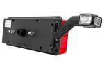 Feu arrière à baïonnette LED ASPÖCK EUROPOINT III 7 broches ASS2 avec avertisseur sonore et 7 fonctions restantes