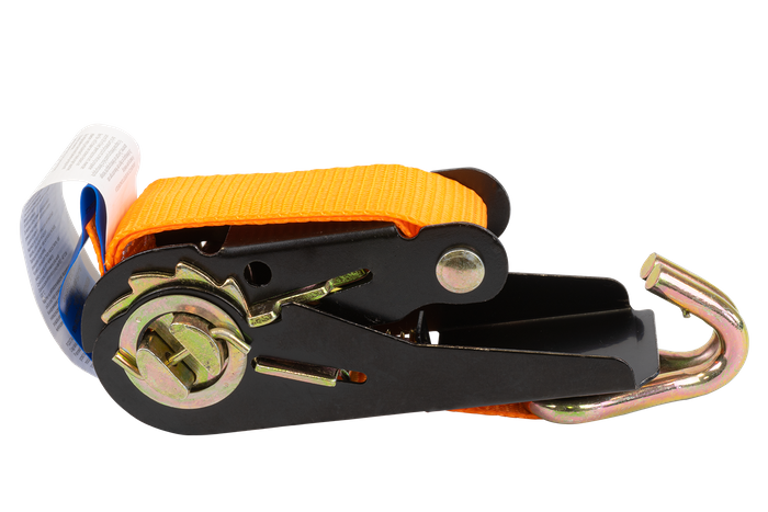 Jeu de quatre courroies de transport orange KAMAR 3 m/25 mm/0,8 t avec tendeur