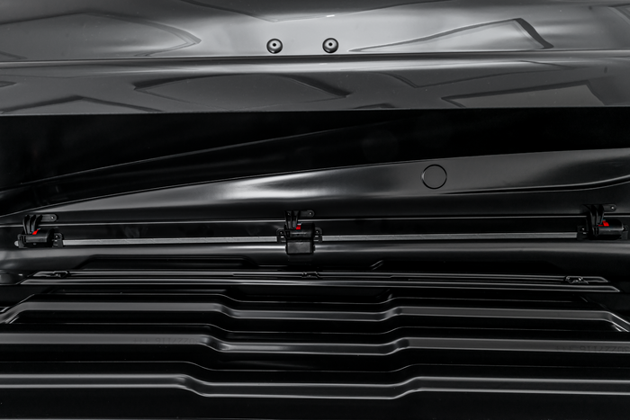 Coffre de toit Inter Pack Zenith 8.6, noir métallisé