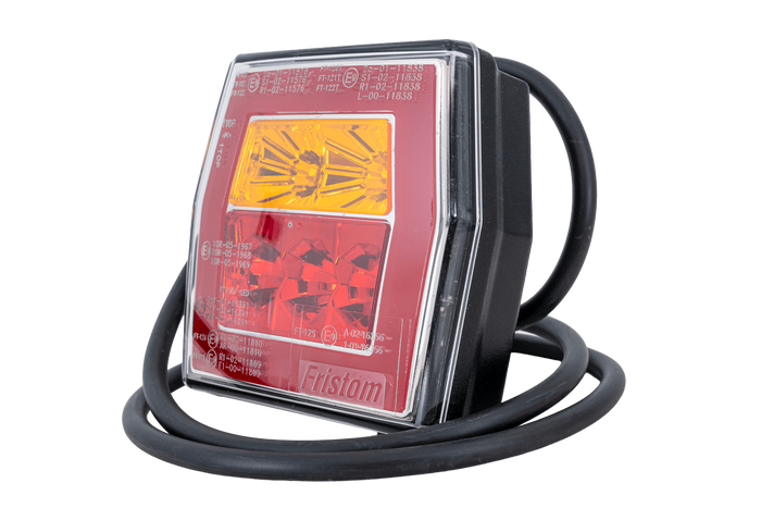 Feu arrière FRISTOM FT-122 LED, 3 fonctions universel