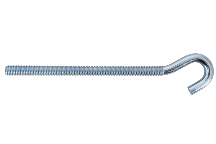 Piton, crochet, gond DROMET HZ M8x160 avec œillet ouvert (coudé)