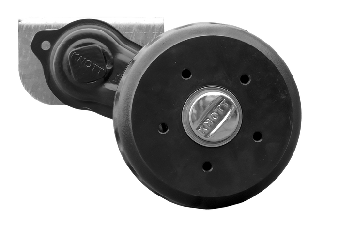 Essieu freiné KNOTT P11359.014 VGB13 pour remorque à bateau 1350 kg 1500 mm 2000 mm 5x112