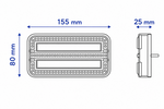 Feux arrière à LED TT Technology TT.12028B-CAN, 3 fonctions, aimant CANBUS, gauche + droite