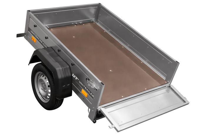 Remorque porte-voitures 150x106 UNITRAILER GARDEN 150 KIPP