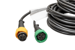 Prise de courant MANTES, faisceau de remorque, 5 m, connecteurs à baïonnette 13 broches, 2 x 5 broches