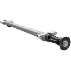 Essieu non freiné KNOTT VG7-L pour remorque de bateau 750 kg 1475 mm 1766 mm 4x100