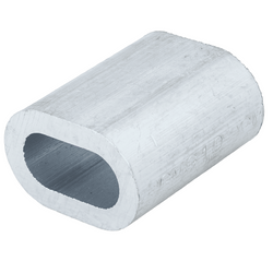 Manchon à sertir aluminium pour câble DROMET ZLA10, de 10mm