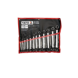 Clés à anneau décalées YATO YT-0398 6-32 mm 12 pièces.