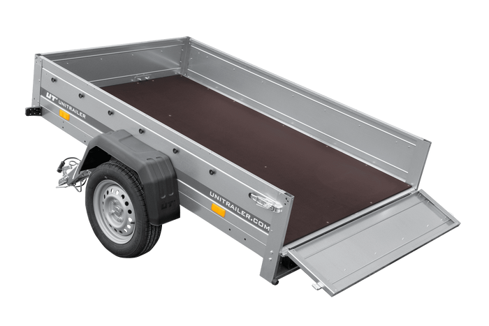 Remorque voiture 200x125 UNITRAILER GARDEN 201 KIPP