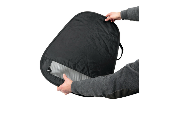 Cloison de séparation pour chien LAMPA PET-4 barrière fixée aux sièges avant 50x66cm