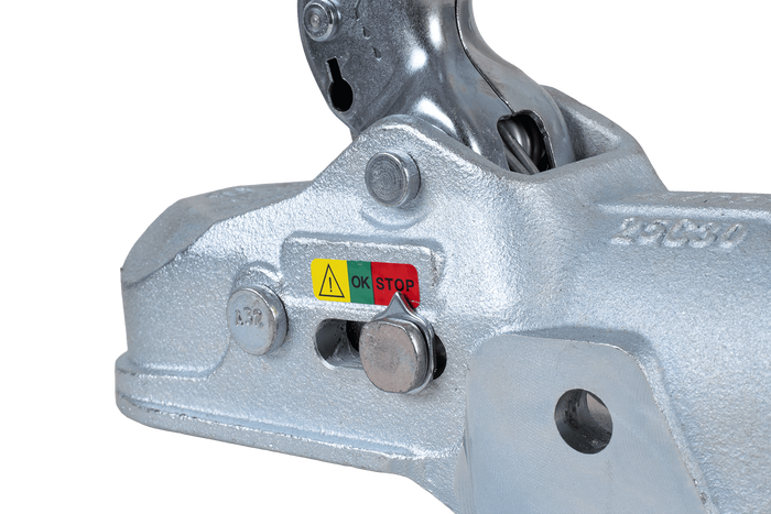 Attelage à boule WINTERHOFF WW 350-RB-K1212 pour remorque de 3500 kg avec timon tubulaire de 50 mm, en fonte