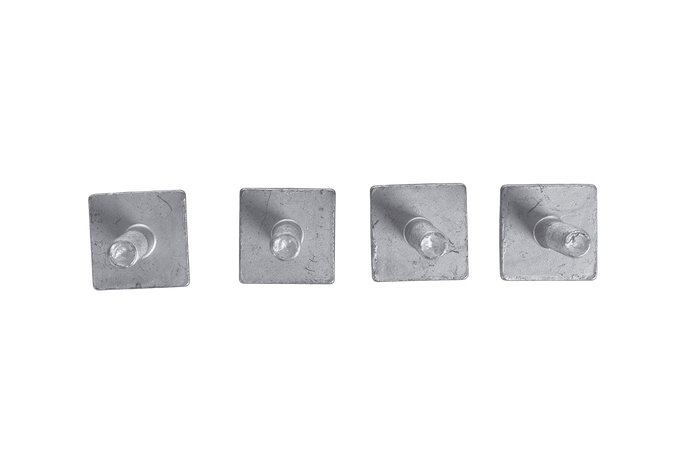 Insert pour poutres en aluminium 35 mm x M6 (4 pièces)