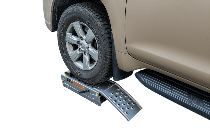 Rampe pliable UNITRAILER ALR005 en acier pour remorque, 200 cm, 250 kg