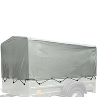 Bâche haute avec arceau pour la remorque Garden Trailer 200