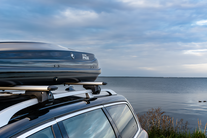 Coffre de toit Inter Pack Zenith 8.6, noir métallisé