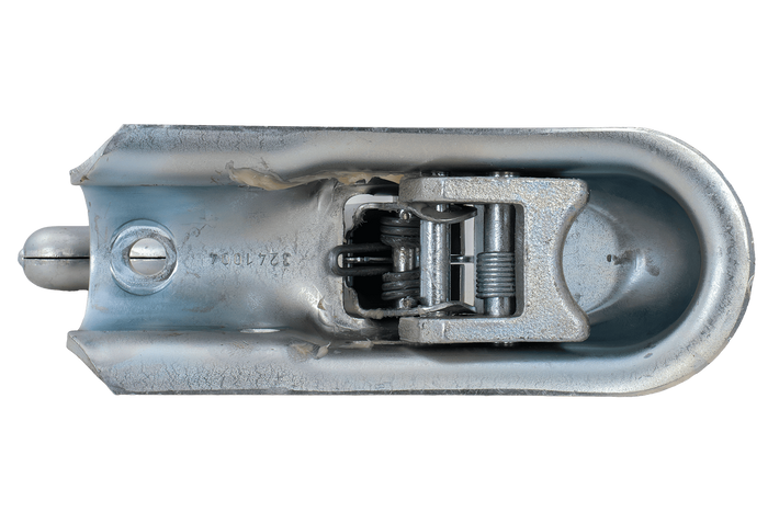 Attelage à boule KNOTT K20-B pour remorque de 2 000 kg avec timon tubulaire de 45 mm, en fonte