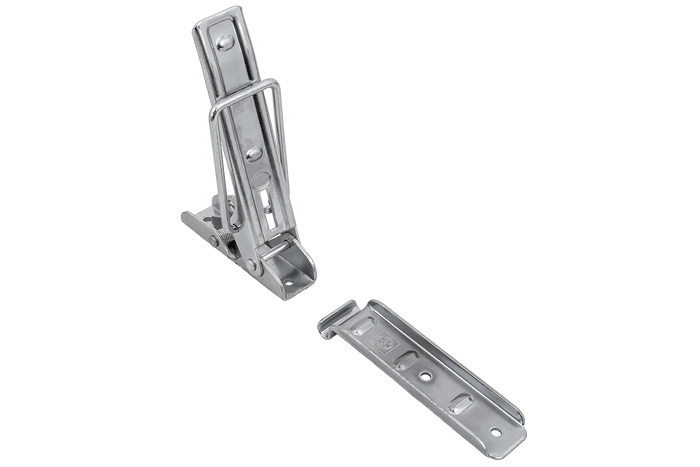 Attelage, charnière latérale avec fermoir WINTERHOFF BV 10-1 + BVG 10-A fermeture latérale complète de la remorque
