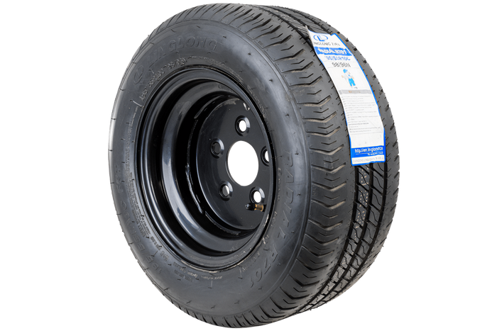 OUTLET Roue renforcée pour remorque LINGLONG TIRE 195/55 R10C 98/96N UNITRAILER RIM noir 6Jx10" 5x112 ET:-4
