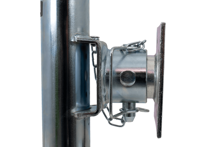 Support de manivelle complet S.170033 + adaptateur S.29317 SIMOL pour remorque de 1300 kg